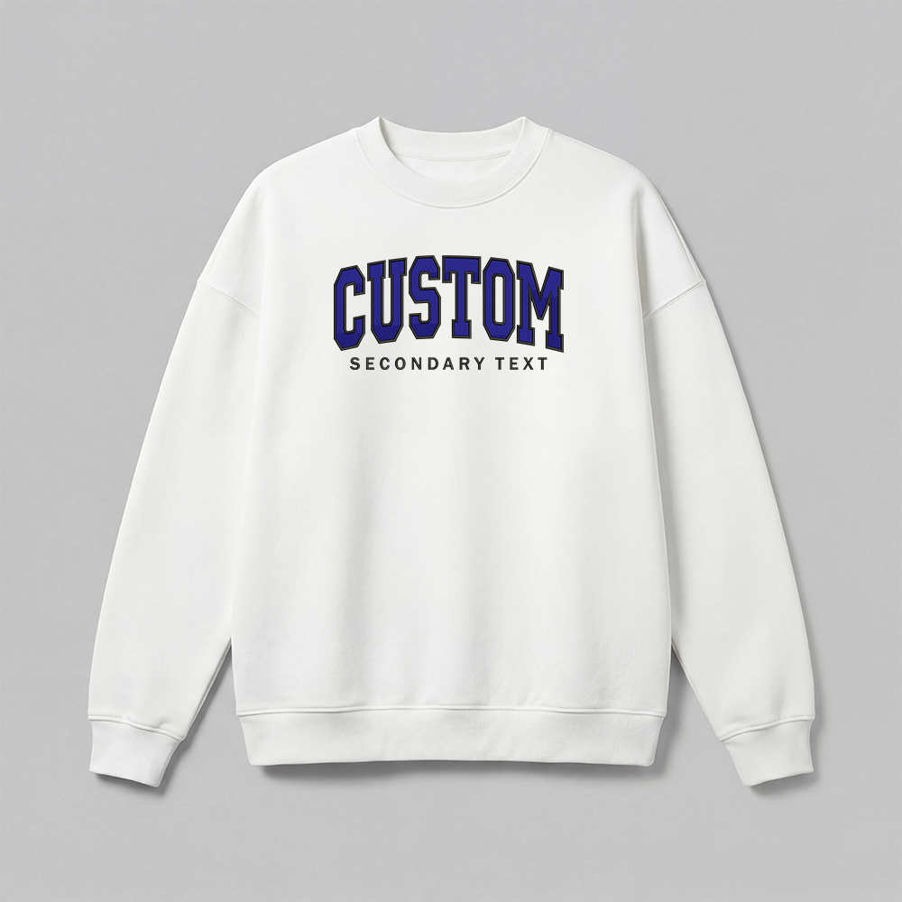 Classic Custom Embroidered Sweatshirt